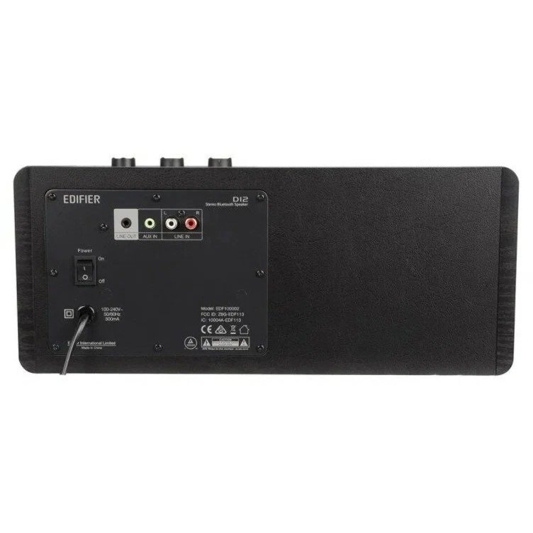 Колонка Edifier D12, Черный детальное изображение - 3