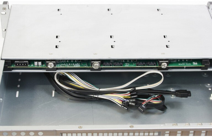 Серверный корпус Procase ES204XS-SATA3-B-0, без БП, Черный №6