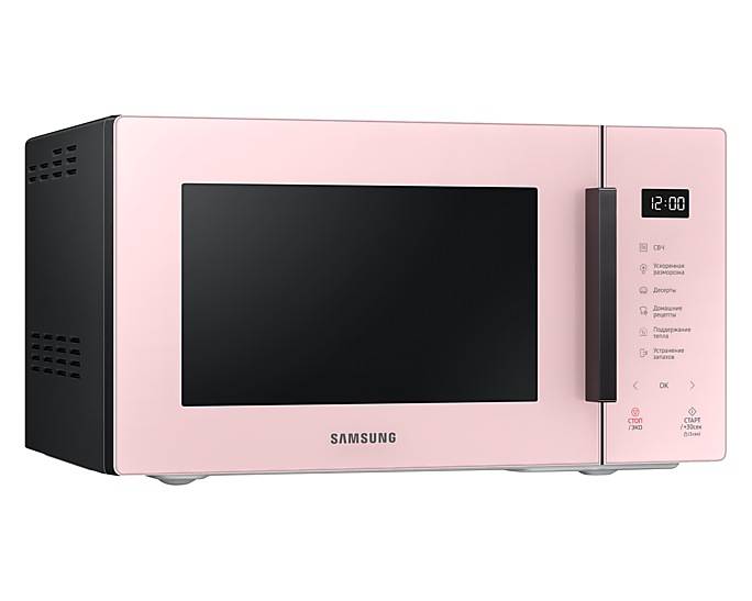Микроволновая печь Samsung MS23T5018AP, Розовый детальное изображение - 4