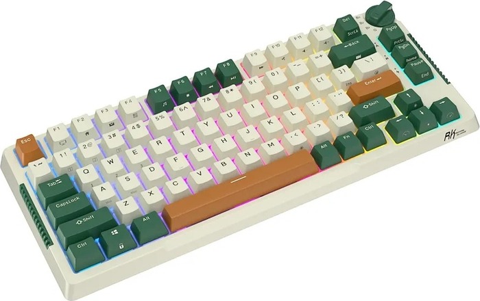 Клавиатура Royal Kludge RKH81 Timing Machine, Sky Cyan Switch, Зеленый №6