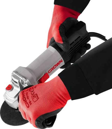 Угловая шлифовальная машина Crown CT13567-125, 125 мм, 12000 об/мин, 1010 Вт детальное изображение - 10