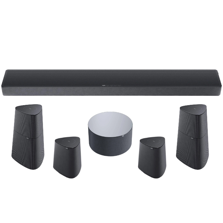 Домашний кинотеатр Loewe klang Bar5 mr + klang mr1 + klang mr3, Черный детальное изображение - 1