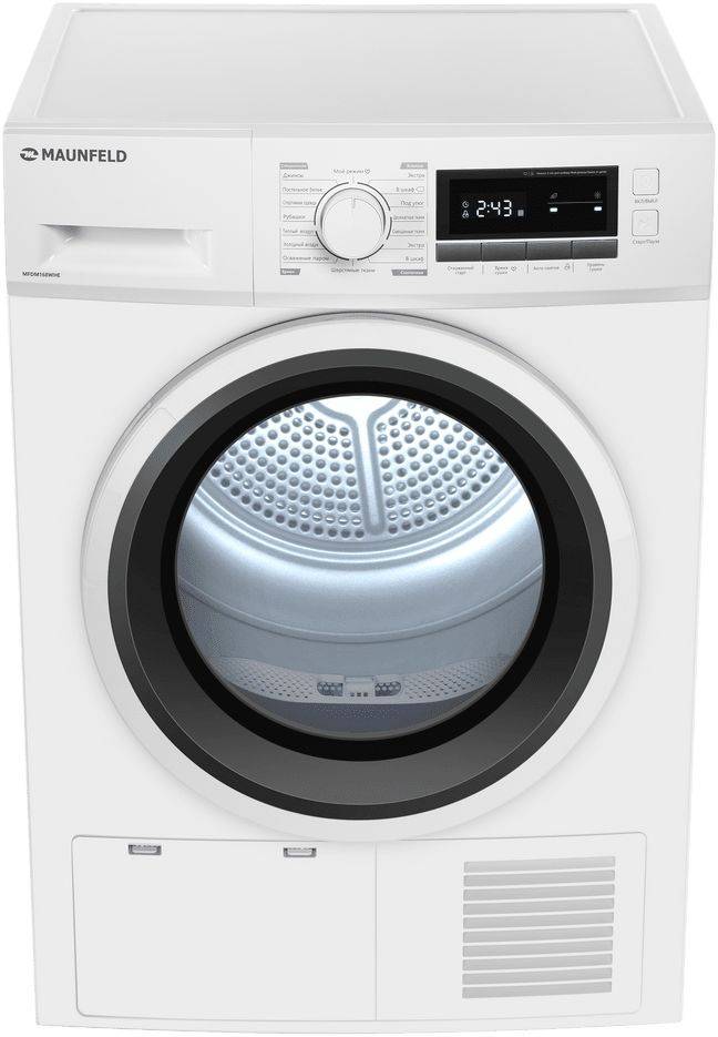 Сушильная машина Maunfeld MFDM168WHE, КА-00019000, Белый детальное изображение - 3