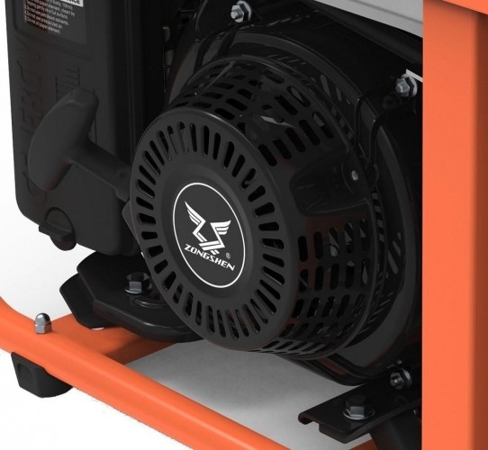 Генератор бензиновый ZONGSHEN BPB 4500 1T90DFB50, 4.2 кВт, Оранжевый детальное изображение - 7
