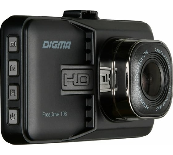Видеорегистратор DIGMA FreeDrive 108, 1920x1080 Full HD dpi, MicroSD, 32 ГБ, Черный детальное изображение - 4