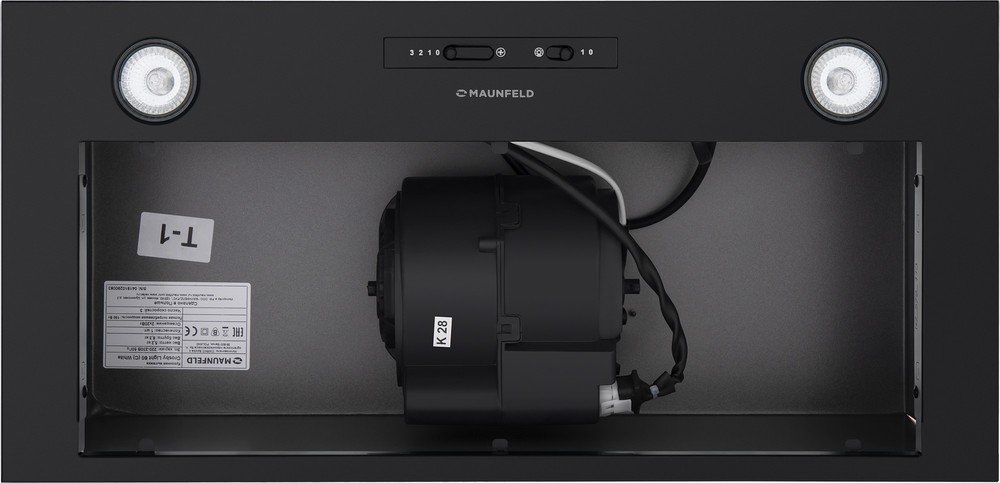 Вытяжка MAUNFELD CROSBY LIGHT C 60, Черный детальное изображение - 3