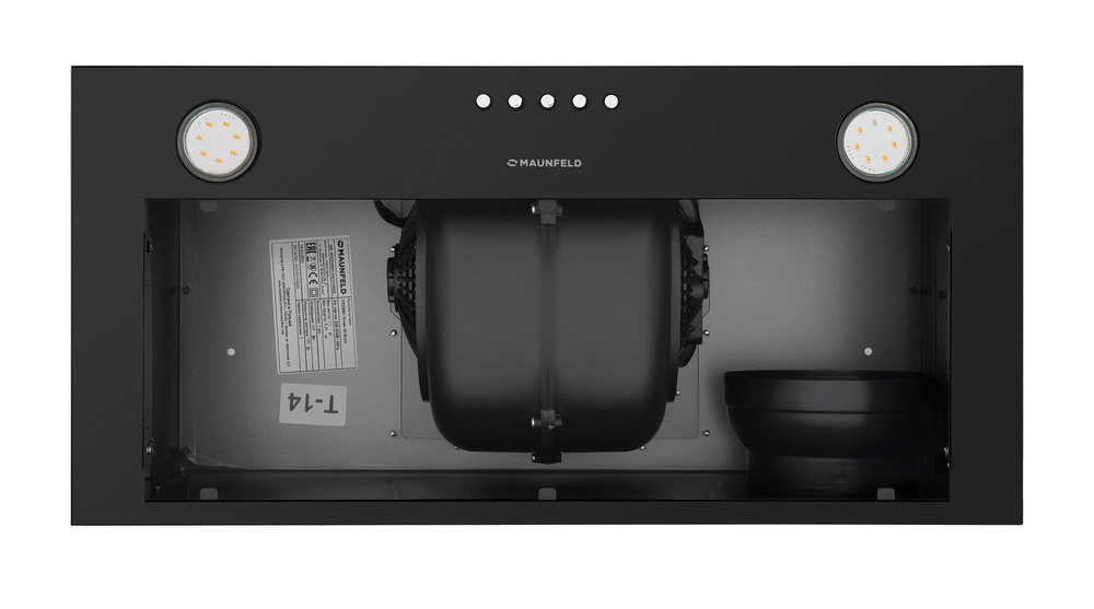 Вытяжка MAUNFELD CROSBY POWER 60, Черный детальное изображение - 3