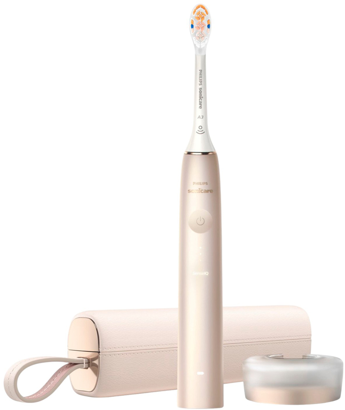 Электрическая зубная щетка Philips Sonicare Diamond Clean 9900 Prestige, Золотистое шампанское №1