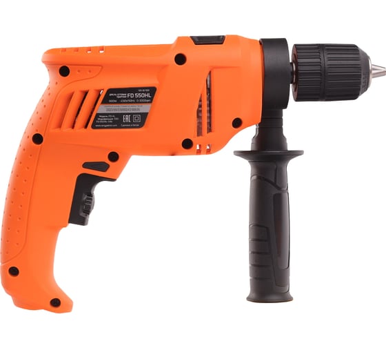 Дрель электрическая ударная PATRIOT FD 550HL 120301551, 600 Вт детальное изображение - 3