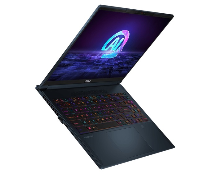 Ноутбук MSI Stealth 16 AI Studio A1VIG, RAM 32 ГБ, Звездно синий, SSD 2048 ГБ, RTX 4090 №2