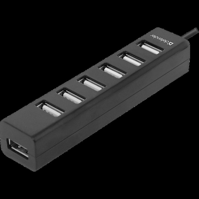 USB-концентратор Defender QUADRO Swift, Черный №1