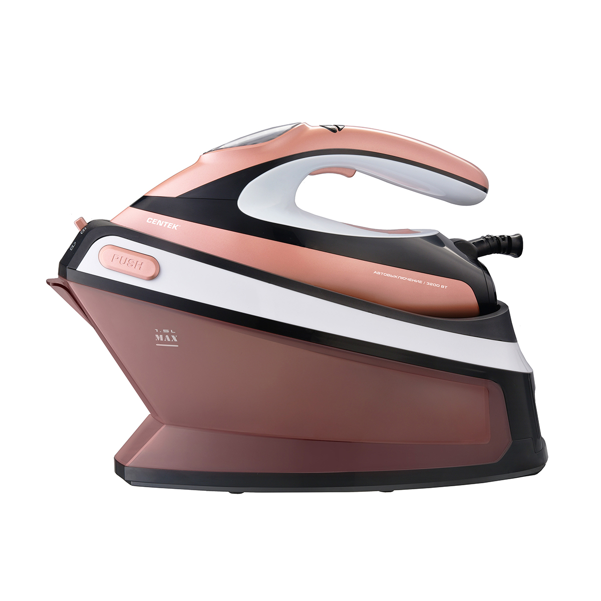 Утюг Centek CT-2300, Розовый детальное изображение - 1