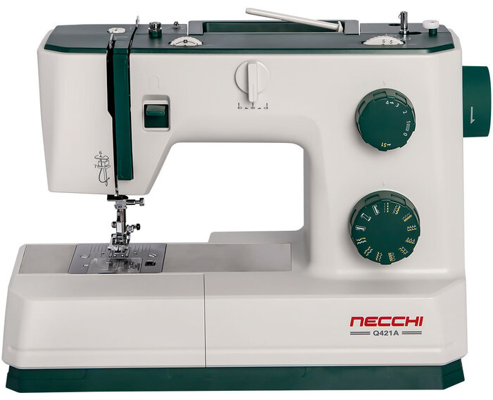 Швейная машина Necchi Q421A, Зеленый №1