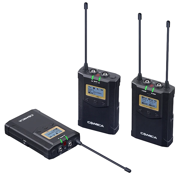 Радиосистема CoMica CVM-WM100 plus UHF (RX + 2TX) детальное изображение - 1