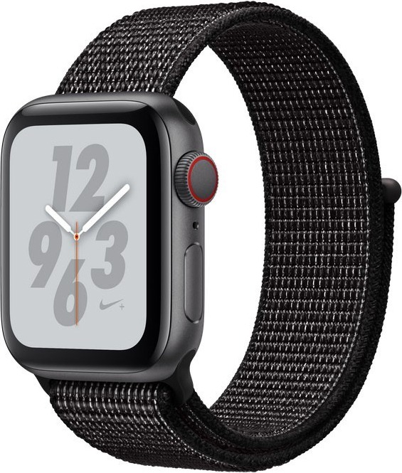 Смарт-часы Apple Watch Series 5 Nike 40 мм, GPS+Cellular, Серый космос, Black Sport Loop детальное изображение - 1