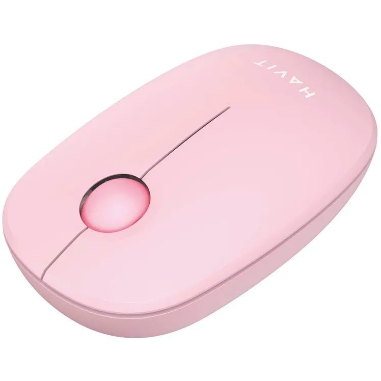 Мышь Havit MS57GT, Розовый детальное изображение - 3