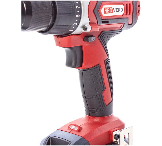Аккумуляторная дрель-шуруповерт REDVERG RD-S18/U 6672862, 16 В, 45 Нм, 2 А·ч детальное изображение - 5
