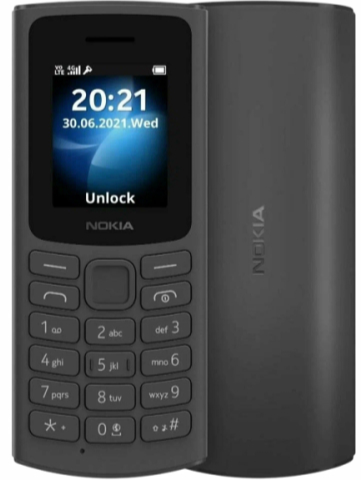 Мобильный телефон Nokia HMD 105 (2024) TA-1557DS, 48 Мб, Синий, Dual micro-SIM детальное изображение - 3