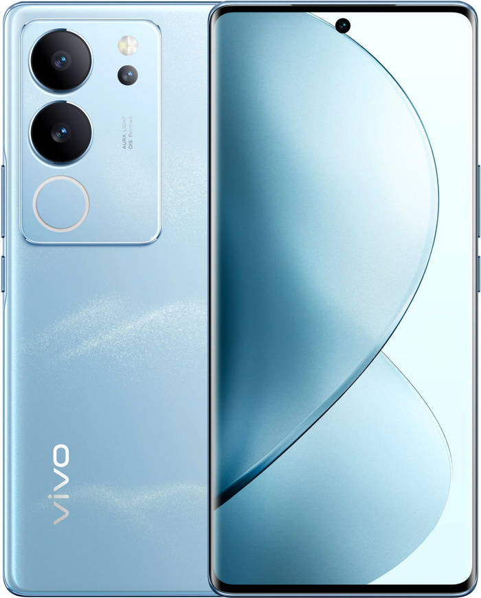 Смартфон Vivo V29 Pro 256 ГБ, RAM 8 ГБ, Голубой, Dual nano-SIM №1