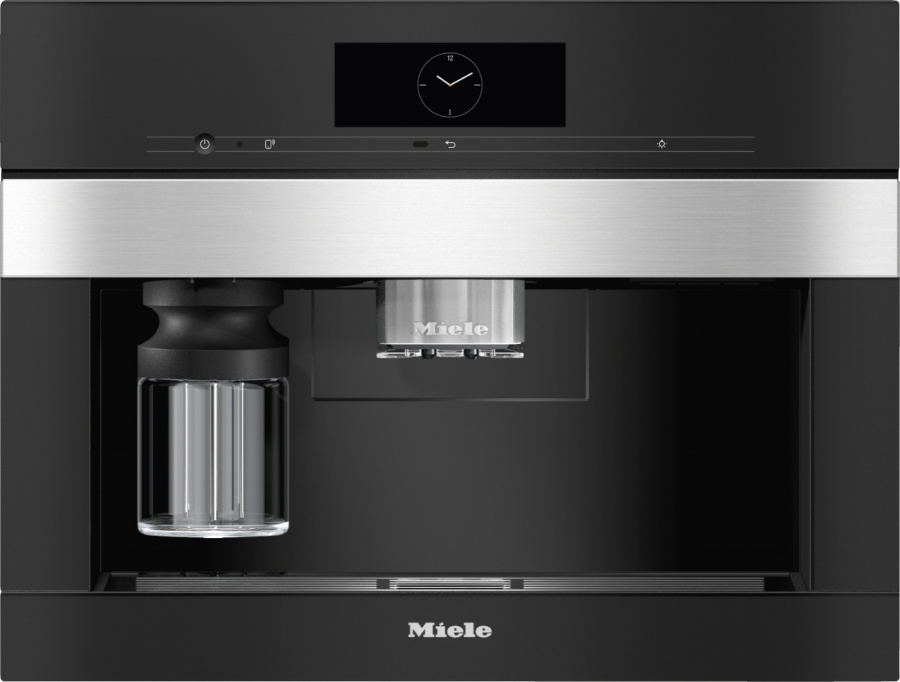 Встраиваемая кофемашина Miele CVA7840 EDST/CLST, Нержавеющая сталь  детальное изображение - 1