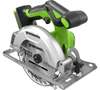 Дисковая пила аккумуляторная GreenWorks GD24CS165, 24В, б/щет., рез 57 мм, без АКБ и ЗУ 1501607, 165 мм, 4800 об/мин, 500 Вт вариант - 1