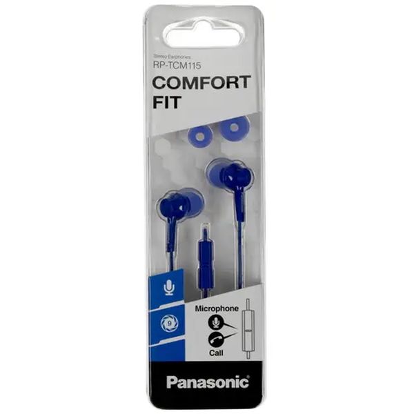 Наушники Panasonic RP-TCM115, Синий детальное изображение - 6