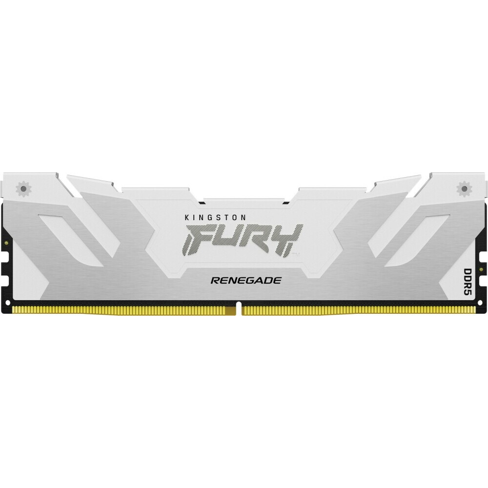 Оперативная память Kingston Fury Renegade White DDR5 6400MHz, KF564C32RW-16, 16 Гб детальное изображение - 1