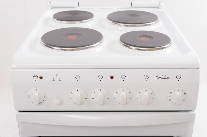 Плита De Luxe 5004.10E, Белый №2