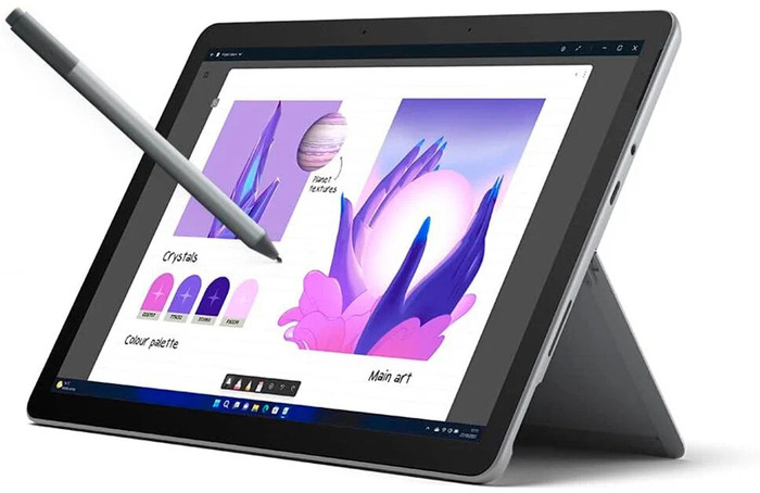 Планшет Microsoft Surface Go 3 2023 256 ГБ, Платиновый, Wi-Fi №4