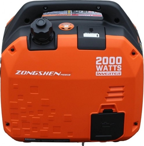 Генератор бензиновый ZONGSHEN BQH 2000 1T90DFQ20, 1.7 кВт, Оранжевый детальное изображение - 4