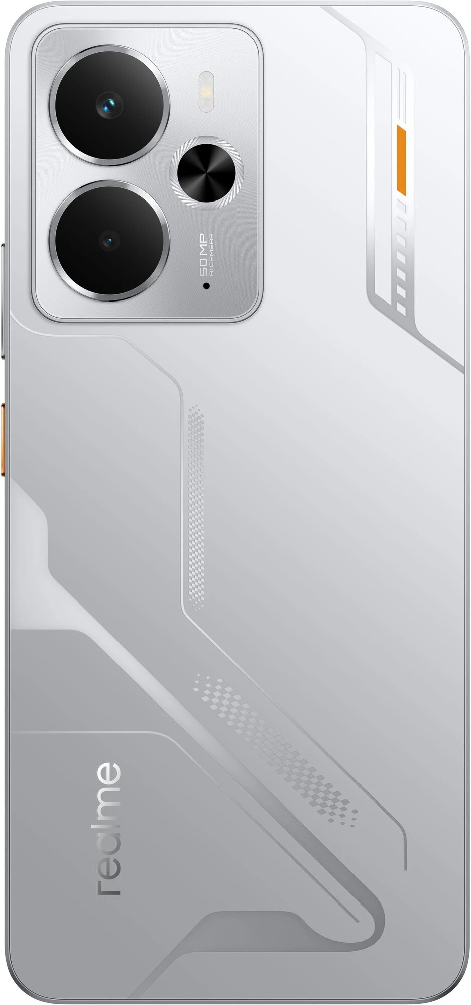 Смартфон Realme 14 5G 12/512 ГБ, Серебряный, Dual nano-SIM детальное изображение - 3