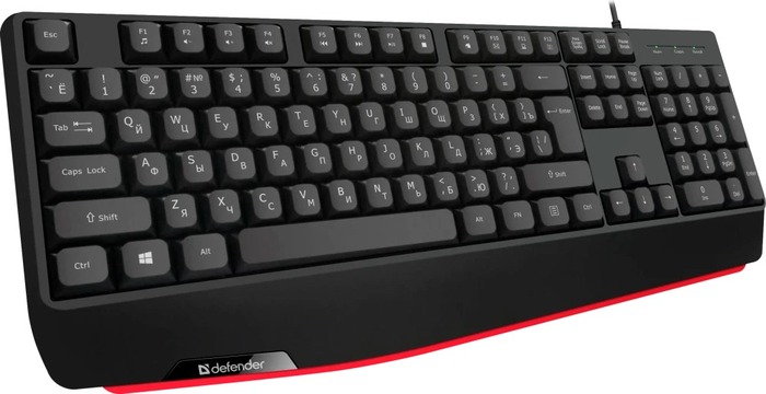Клавиатура Defender Atom HB-546, 45546, Черный №2
