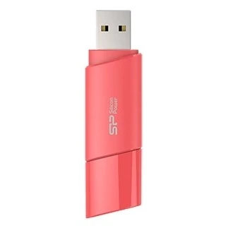 USB Flash накопитель Silicon Power Ultima U06 (SP016 ГБUF2U06V1P) 16 ГБ, розовый детальное изображение - 2