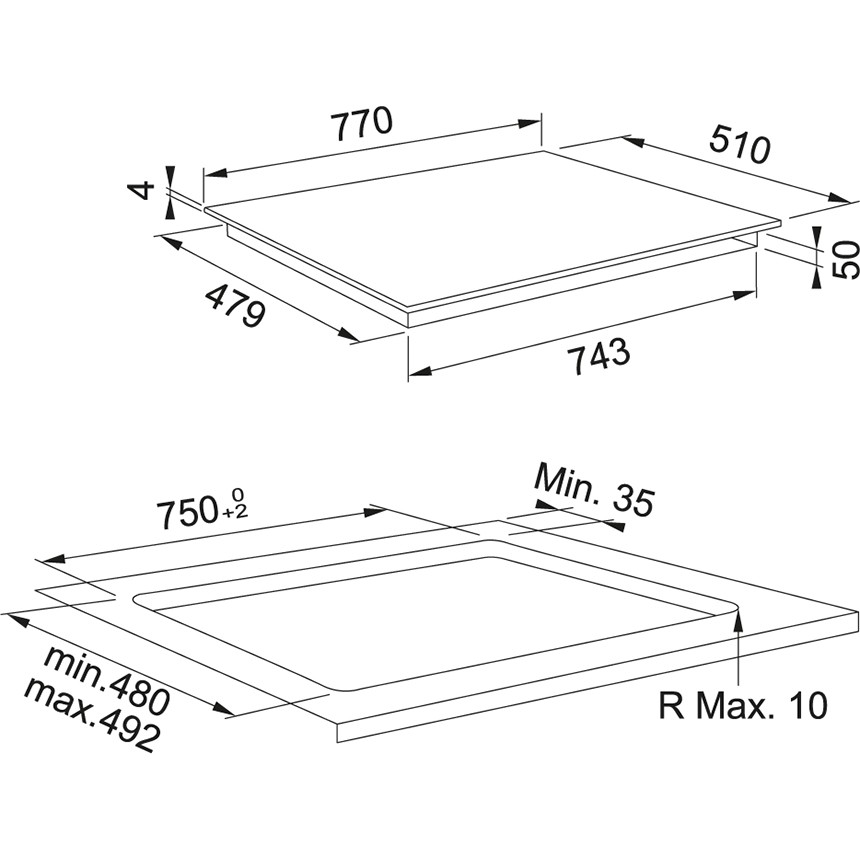 Индукционная варочная панель Franke FSM 804 I B BK, Черный детальное изображение - 2