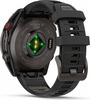 Смарт-часы Garmin fenix 8 Pro AMOLED DLC, 47 мм, угольно-серый, черный силиконовый ремешок вариант - 2