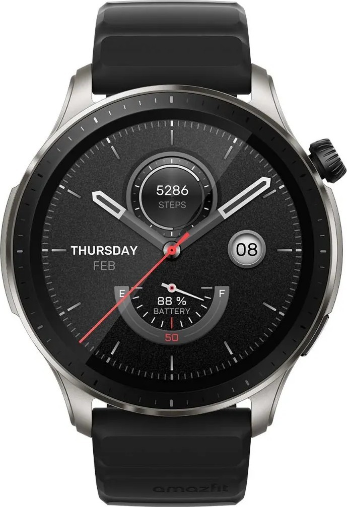 Смарт-часы Amazfit GTR 4, Черный детальное изображение - 2