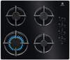 Газовая варочная панель Electrolux GPE 264 EK, Черный вариант - 1