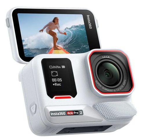 Экшн-камера Insta360 Ace Pro 2 Standard Bundle, Белый детальное изображение - 2
