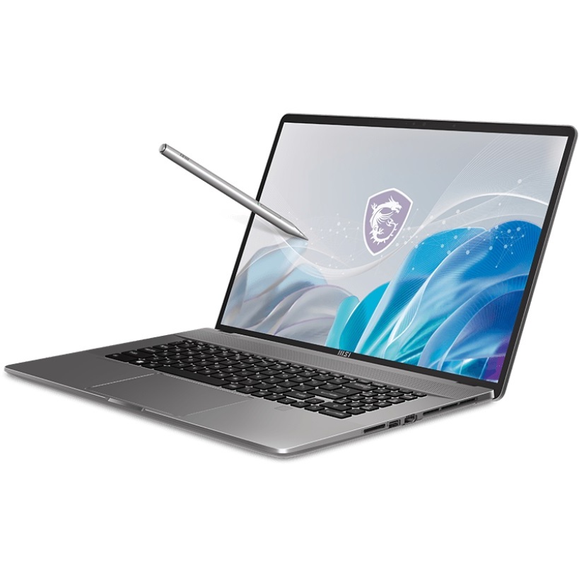 Ноутбук MSI Creator Z17 HX Studio A14VGT, RAM 64 ГБ, Серый, SSD 2048 ГБ, RTX 4070 детальное изображение - 2