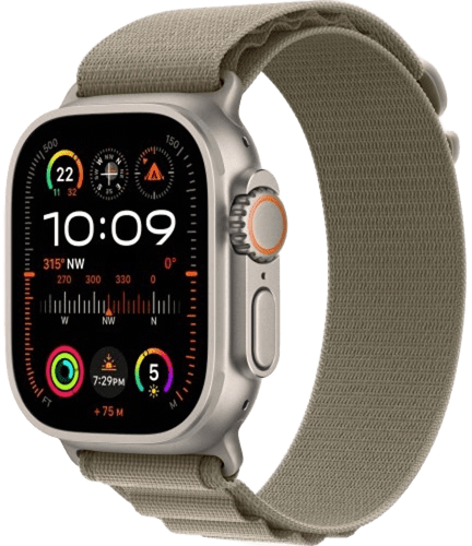 Умные часы Apple Watch Ultra 2 49 мм Titanium Case with Blue Alpine Loop (М) детальное изображение - 1