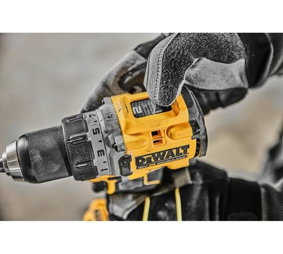 Аккумуляторная дрель-шуруповерт DeWALT DCD800P2T-QW, 18 В, 90 Нм, 5 А·ч детальное изображение - 6