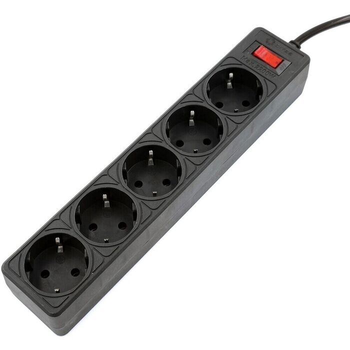 Сетевой фильтр 5bites SP5B-530, 3 м, Черный №1