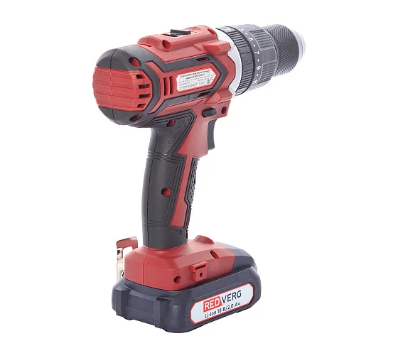 Аккумуляторная дрель-шуруповерт REDVERG RD-IS18/U 6672863, 20 В, 45 Нм, 2 А·ч детальное изображение - 4