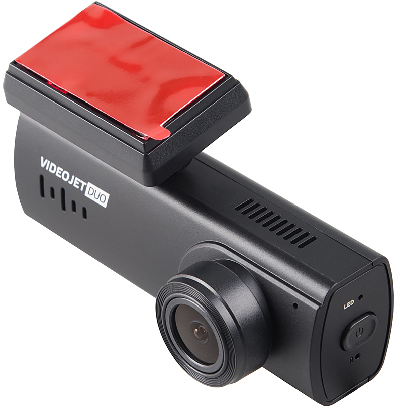 Видеорегистратор SilverStone F1 S8-WiFi VideoJet DUO, 2-х канальный, 1920x1080 Full HD dpi, microSD, 128 ГБ, Черный детальное изображение - 2