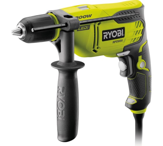 Ударная дрель Ryobi RPD800-K 5133002018, 800 Вт детальное изображение - 1