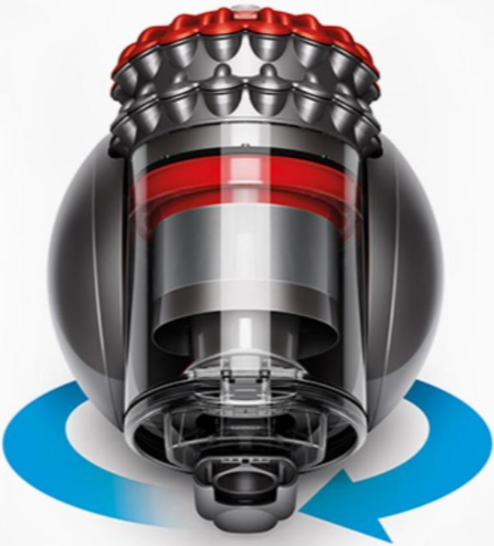 Пылесос Dyson Big Ball CY23, Серебряный/Красный детальное изображение - 4