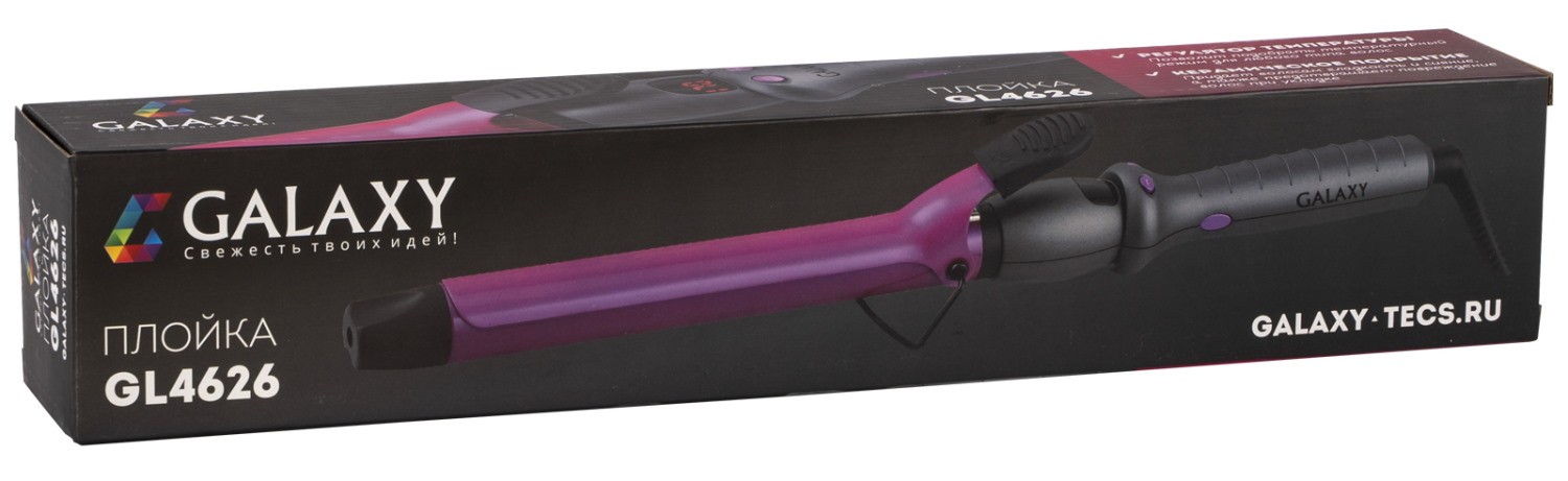 Плойка Galaxy GL4626, Розовый детальное изображение - 2