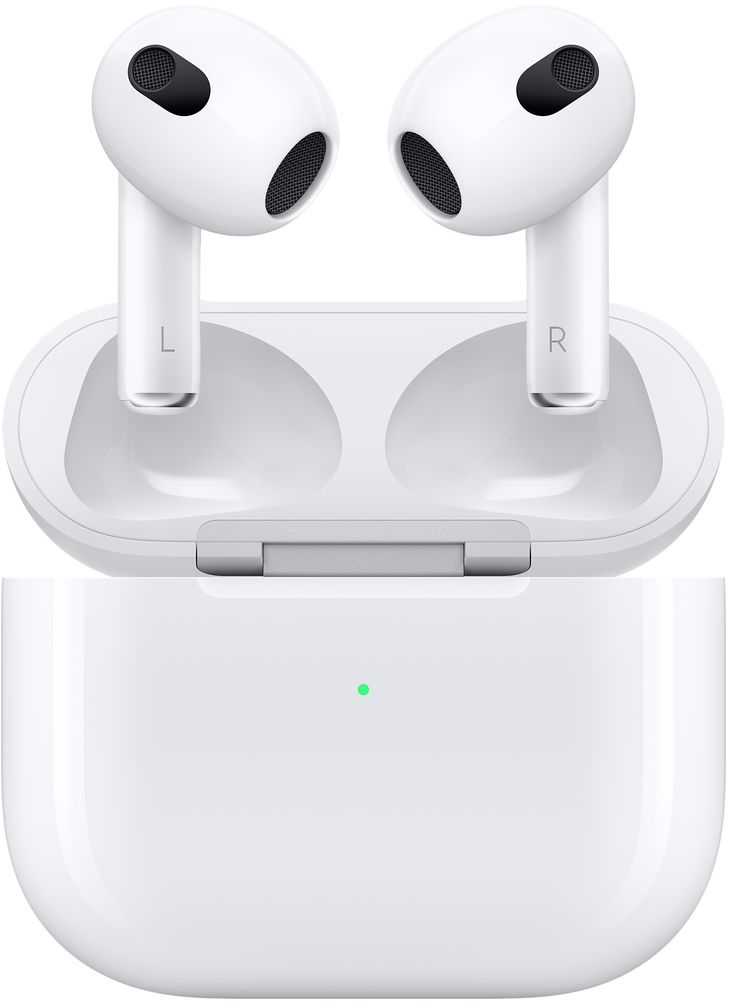 Беспроводные наушники Apple AirPods 3 Lightning Charging Case, Белый детальное изображение - 2