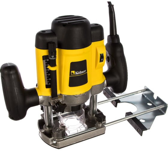 Электрическая фрезерная машина Kolner KER 1200V, 1200 Вт, Желтый детальное изображение - 2