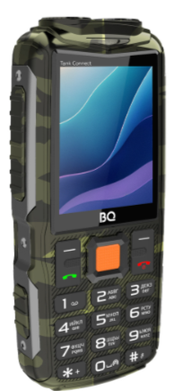 Мобильный телефон BQ 2430L Tank Connect, 32 Мб, Камуфляж/Черный, Mini-SIM + nano-SIM детальное изображение - 7